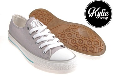 КРОССОВКИ KYLIE All Star ИСПАНИЯ Gris ХИТ! р39