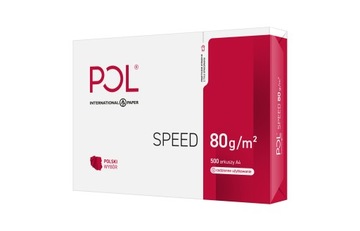 Офисная бумага PolSpeed ​​А4 POLSPEED белая А4 500 листов