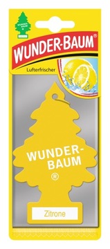 WUNDER BAUM CHRISTMAS TREE аромат ЛИМОННОЕ цитроновое дерево