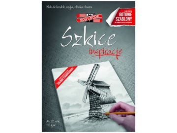 KOHINOOR INSPIRATIONS SKETCH PAD A4 110 г 20 шт. ВЫСОКОЕ КАЧЕСТВО изготовления.