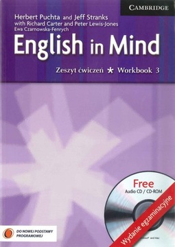 ENGLISH IN MIND EXAM ED NEW 3 WB ГЕРБЕРТ ПУЧТА, ДЖЕФФ СТРЭНКС, БАРБАРА ХЕЙДЖ