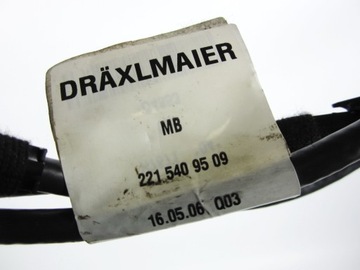 Кабель жгута проводов камеры Mercedes W221 A2215409509