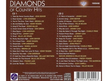 Diamonds of Country Hits 2CD Parton Cash Denver