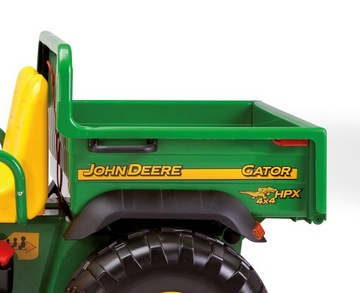 Детский Peg Perego John Deere Gator HPX, 12 В, электрический трактор, зеленый и Y