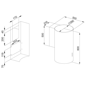 VDB TUBE P GLASS ЧЕРНЫЙ, БЕЛЫЙ, капот IX В НАЛИЧИИ!!!!