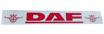 Брызговик полуприцепа DAF, белый