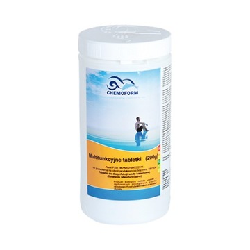 Aktywny tlen tabletki tlenowe do basenow 20g 1kg