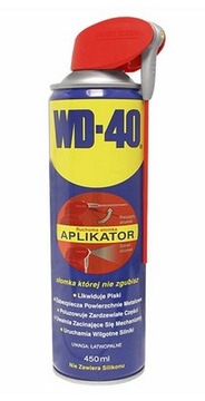 Чистящий спрей WD-40, 450 мл с аппликатором.