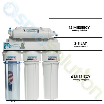 Фильтры для осмоса RO6 + НОВАЯ ВОДА FOUT