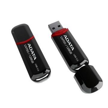 ADATA PENDRIVE USB 3.0 128 ГБ ПАМЯТЬ UV150 90 Мбит/с