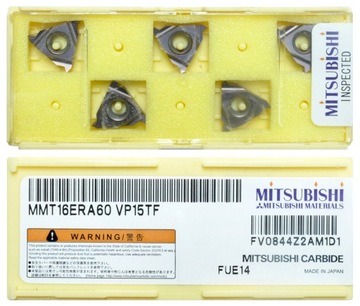 РЕЗЬБОВЫЕ ПЛАСТИНЫ 16ER A60 0,5-1,5 MITSUBISHI