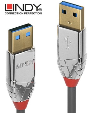 КАБЕЛЬ USB 3.0/3.1 A LINDY 36628 CROMO 3м