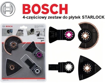 НАБОР ПОЛОТЕН ДЛЯ ПЛИТКИ STARLOCK 4 ШТ. BOSCH