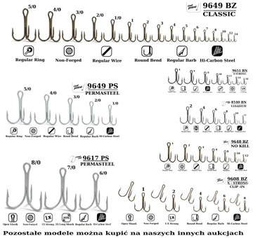 10 x KOTWICZKA X-STRONG VMC 9651BN Nr.4 DO PRZYNĘT