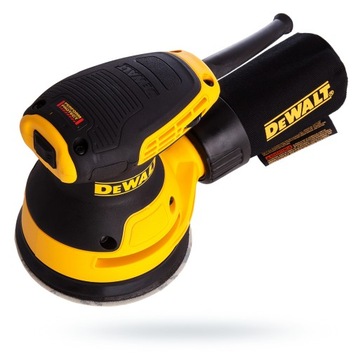 Эксцентриковая шлифовальная машина DeWalt DWE6423 + 40 дисков