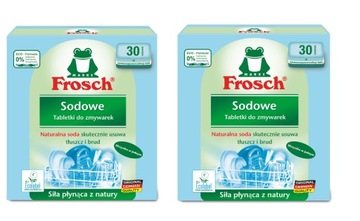 FROSCH tabletki do zmywarki sodowe, 60SZT!