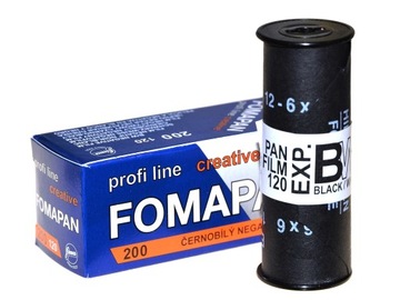 Fomapan 200/120 негативная пленка серебряная пленка