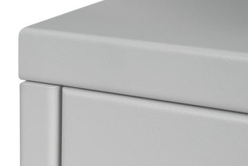 Корпус коробки 400x400x160 MB-TPR4 Металл 40x40x16 см светло-серый