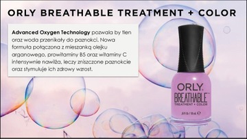 ORLY Breathable Treatment & Shine - прозрачный лак с кондиционером 18 мл