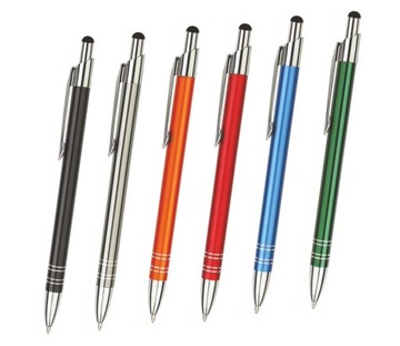 BOND TOUCH PEN МЕТАЛЛИЧЕСКИЕ РУЧКИ с ГРАВИРОВКОЙ 100 шт.