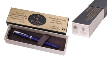 Перьевая ручка PARKER Urban Nightsky Blue CT, ГРАВИРОВКА