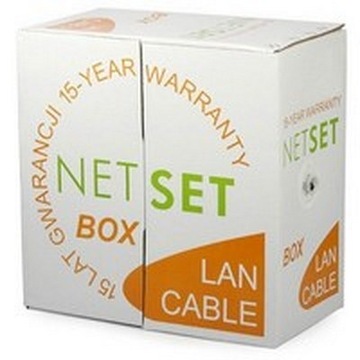 NETSET BOX FUTP 5e, экранированная витая пара для улицы, 305 м