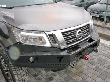 фото thumb №16, Бампер переднее перед металлический nissan navara d23