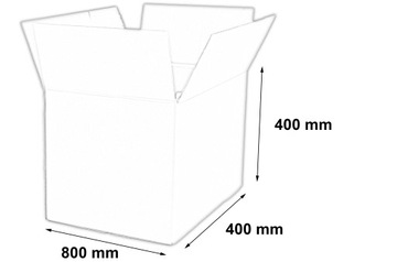 КОРОБКА БОЛЬШАЯ КАРТОННАЯ 800х400х400 ВС 10 шт.