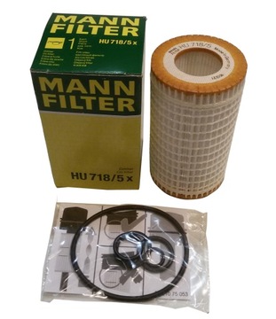 MANN FILTR OLEJU HU718/5X MERCEDES C W203 W204 E M