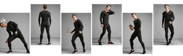 Термобелье Леггинсы Long Johns TERMAL XL, черный