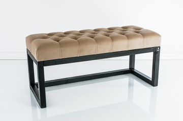 75 Producent Ławka Pikowana Cappuccino EMRA WOOD