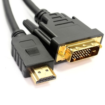 Кабель HDMI - DVI-D Lanberg двунаправленный 3м черный