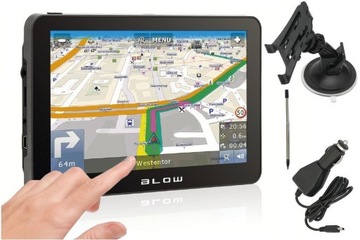 BLOW NAVIGATION GPS720 7 ДЮЙМОВ НА ВСЮ ЖИЗНЬ КАРТЫ ЕС PL