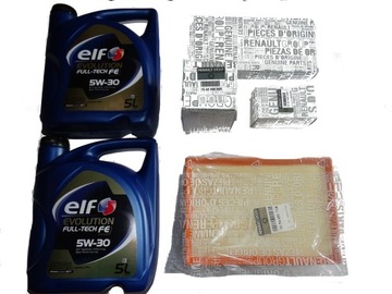 Master III 2.3dci 4 фильтра ORG + ELF FullTech 10л
