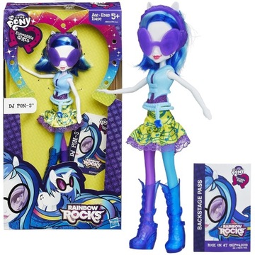 MLP EQUESTRIA GIRLS ROCK DJ PON -3 A8834 PONY w24h