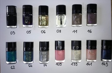 SEPHORA ЛАК ДЛЯ НОГТЕЙ 5 МЛ ЦВЕТА