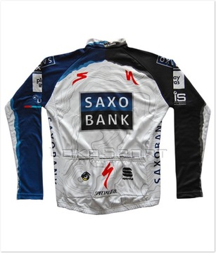 OCIEPLANA BLUZA KOLARSKA SAXO BANK 3XL, Lokosport