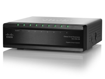 Cisco SLM2008PT-EU SG200-08P 8-портовый гигабитный PoE