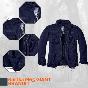 Куртка BRANDIT 3в1 M65 GIANT XL + подстежка + карточка