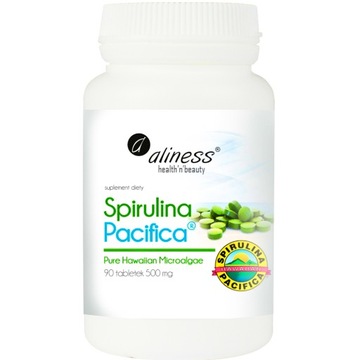 Aliness SPIRULINA PACIFICA Гавайские ВОДОРОСЛИ 500 мг