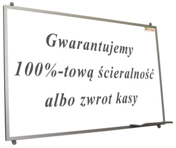 Белая сухостираемая магнитная доска 80х50.