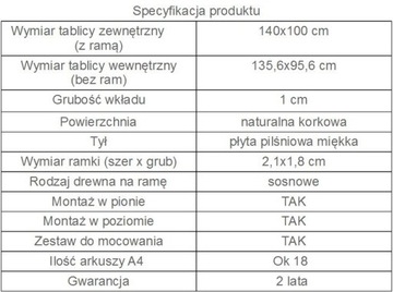 Пробковая доска 140х100 см, 100х140, отличное качество!