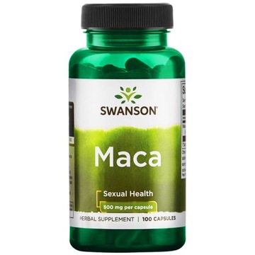 SWANSON MACA 500 мг Укрепление либидо памяти 100 тыс. ОФИЦИАЛЬНЫЙ МАГАЗИН