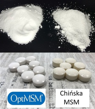 OPTIMSM MSM Siarka Organiczna CZYSTA 250g ALINESS