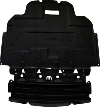 Citroen c5 04-08 захист pod двигун + бампер + застібки монтажні фото №1