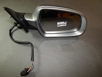 Audi rs5 8t зеркало правые 6 pin сатин фото №1