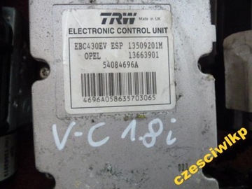 Насос гальмівна abs opel vectra c signum 1.8 z18xe фото №1