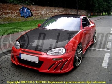 Mazda mx 3 бампер переднє акула dj-тюнінг фото №1