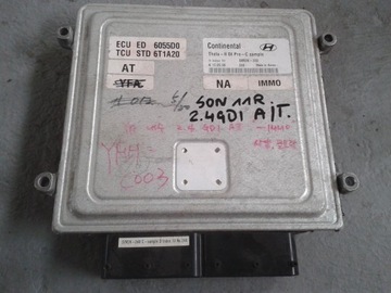 Hyundai sonata 2011 2.4 gdi a/t компьютер двигателя фото №1