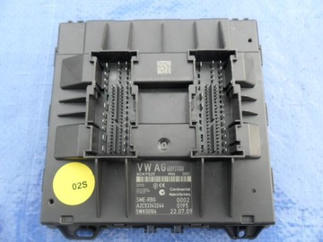 Vw polo 6r0 2009-2011 r блок управления модуль света фото №1